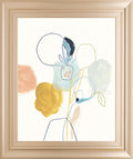 22x26 Contour Garden IV By June Erica Vess - White