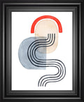 22x26 Deco Sunrise IV By Grace Popp - White