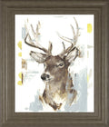 22x26 Modern Deer Mount II By Ethan Harper - Beige