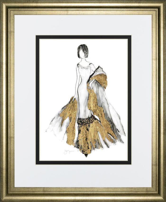 34x40 All That Glitters II By Tava Studios - White