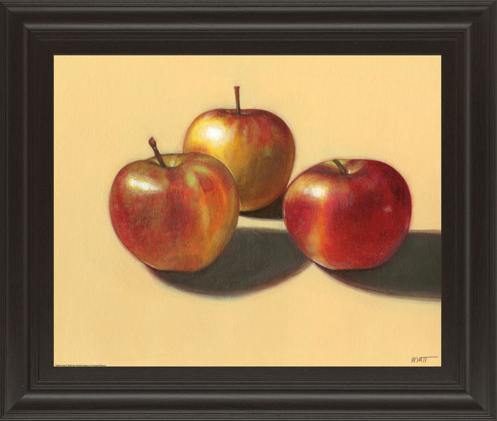 Apples - Framed Print Wall Art - Beige