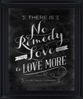 Chalk Wisdom - 28" x 34" Framed Wall Art - Black