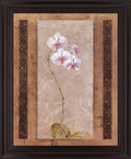 Delicate Stem - 28" x 34" Framed Wall Art - Beige