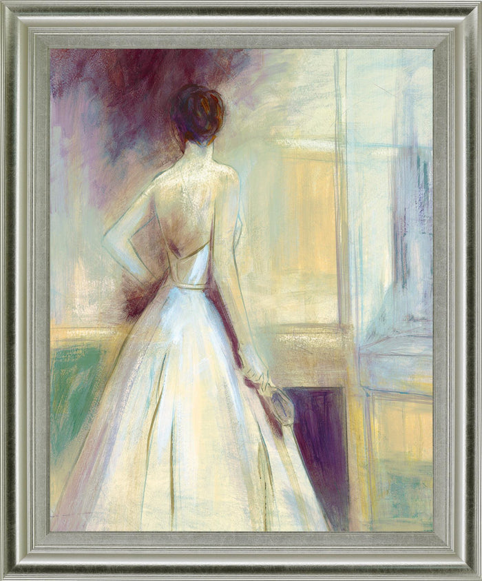 Evening Repose - 28" x 34" Framed Wall Art - Beige