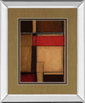 Gateways Il By Patrick St. Germain - Mirror Framed Print Wall Art - Light Brown