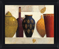 Golden Leaf Display - 28" x 34" Framed Wall Art - Gold
