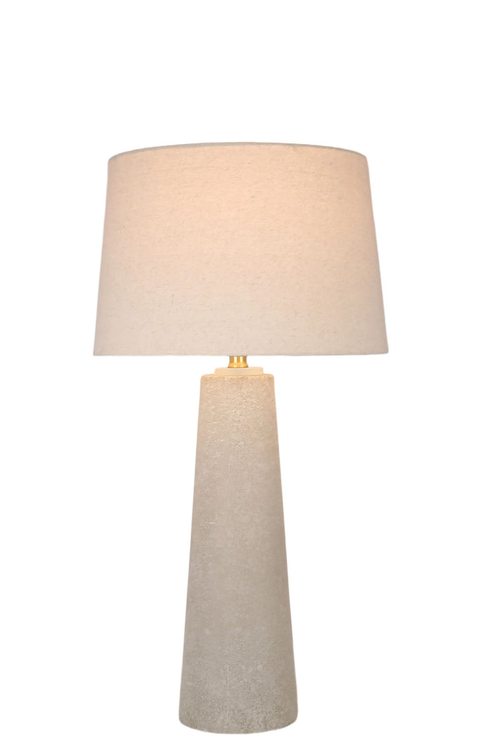 Mystic Frost Glass Table Lamp With Night Light (Set of 2) - Frosted Glass / Frosted Crystal