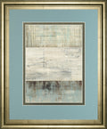 Of Fog & Snow By Heather Ross - Framed Print Wall Art - Light Blue