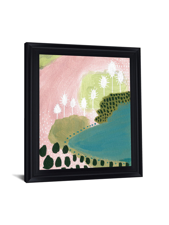 Prairie Dreamscape - 28" x 34" Framed Wall Art - Pink