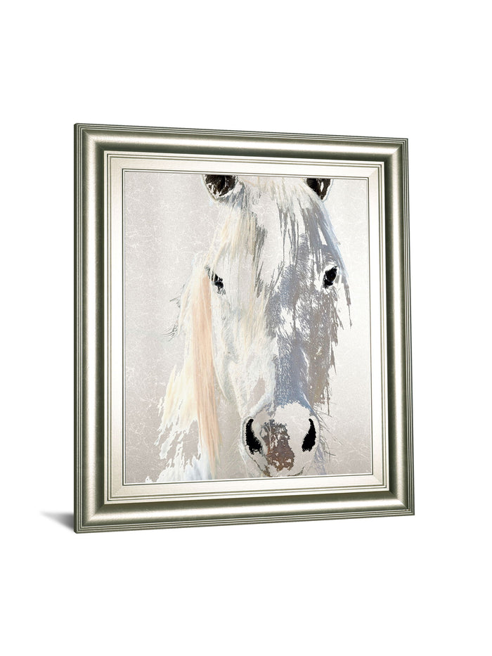 Sage By Marvin Pelkey - Framed Print Wall Art - Pearl Silver