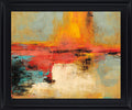 Solar Ember - 28" x 34" Framed Wall Art - Yellow