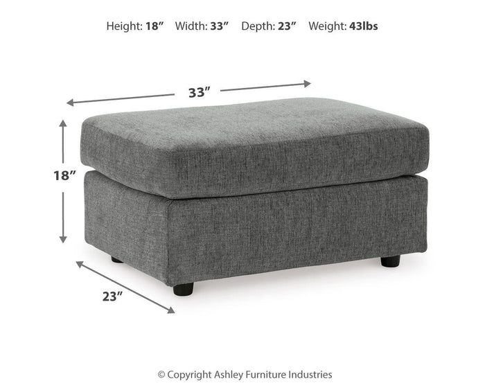 Stairatt - Ottoman - Gravel