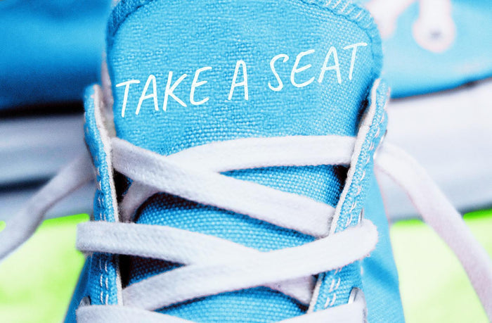 Take A Seat (Small) - Light Blue