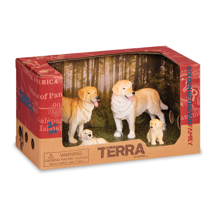Terra - Family Set - Golden Retriever Dog Family