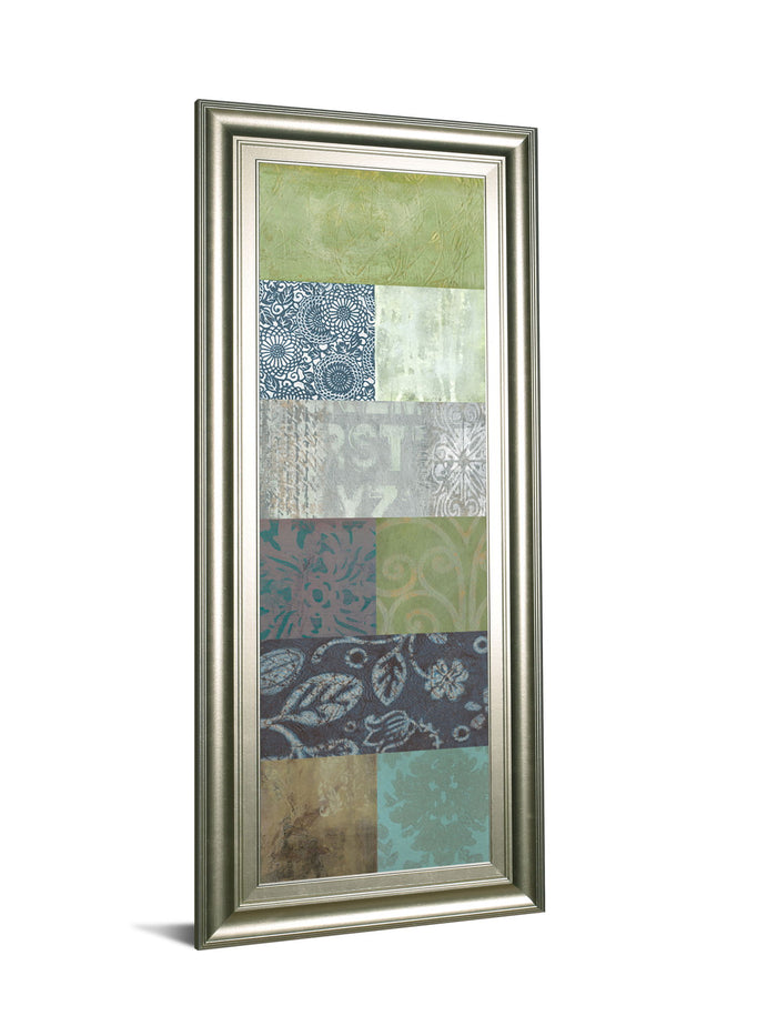 Zen Panel I By Vision Studio - Framed Print Wall Art - Dark Gray